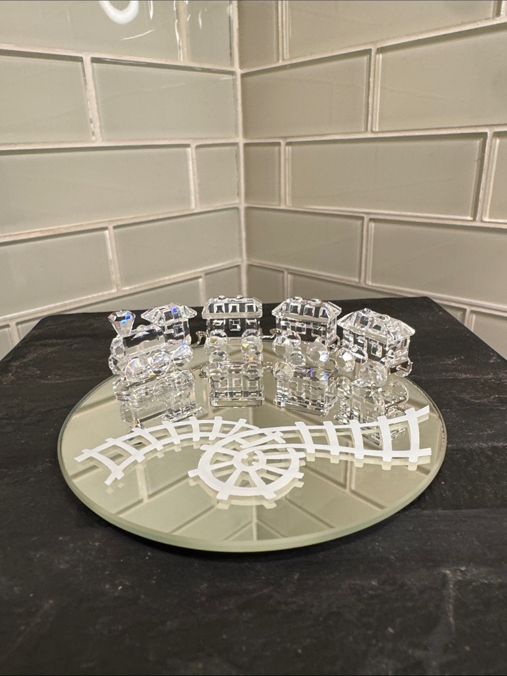 Swarovski Crystal Train